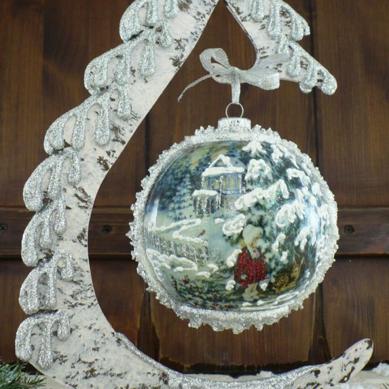 Ball in the style of "Decoupage" art. 0886