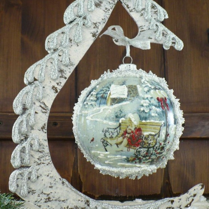 Ball in the style of "Decoupage" art. 0887