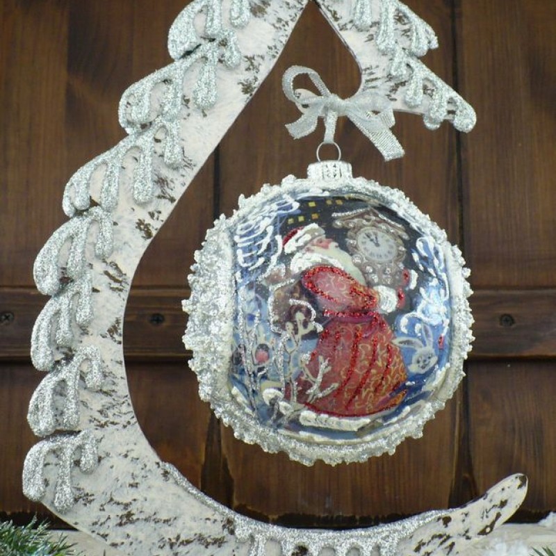 Ball in the style of "Decoupage" art. 0939