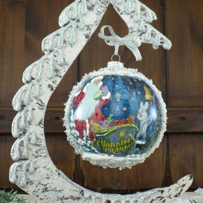Ball in the style of "Decoupage" art. 0944